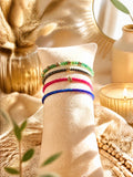 Bracelet en petites perles de couleur